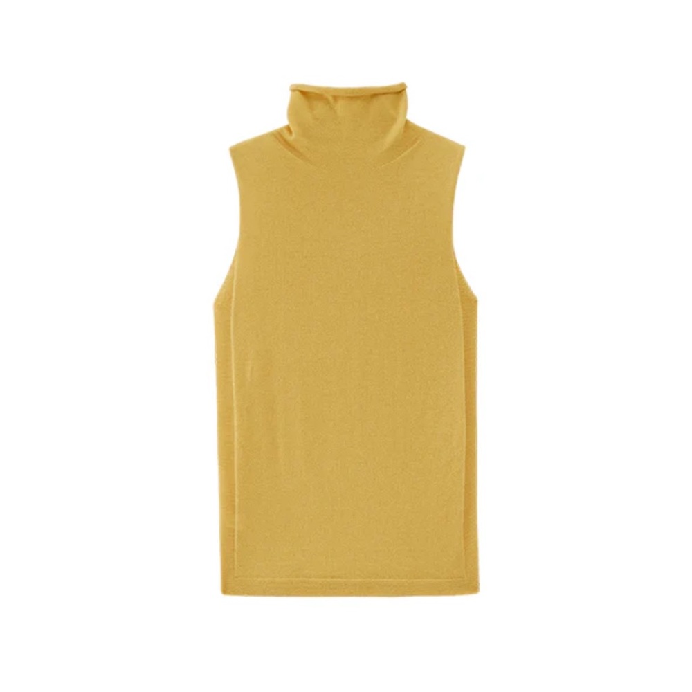 Neiwai Cashmere Turtleneck Vest XS